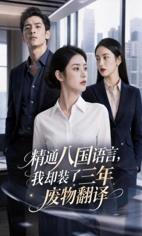 Fluent in Eight Languages, I Faked Being a Useless Translator for Three Years short-drama poster