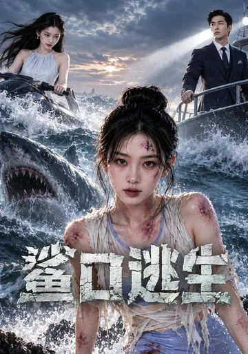 Escape from Shark Waters short-drama poster