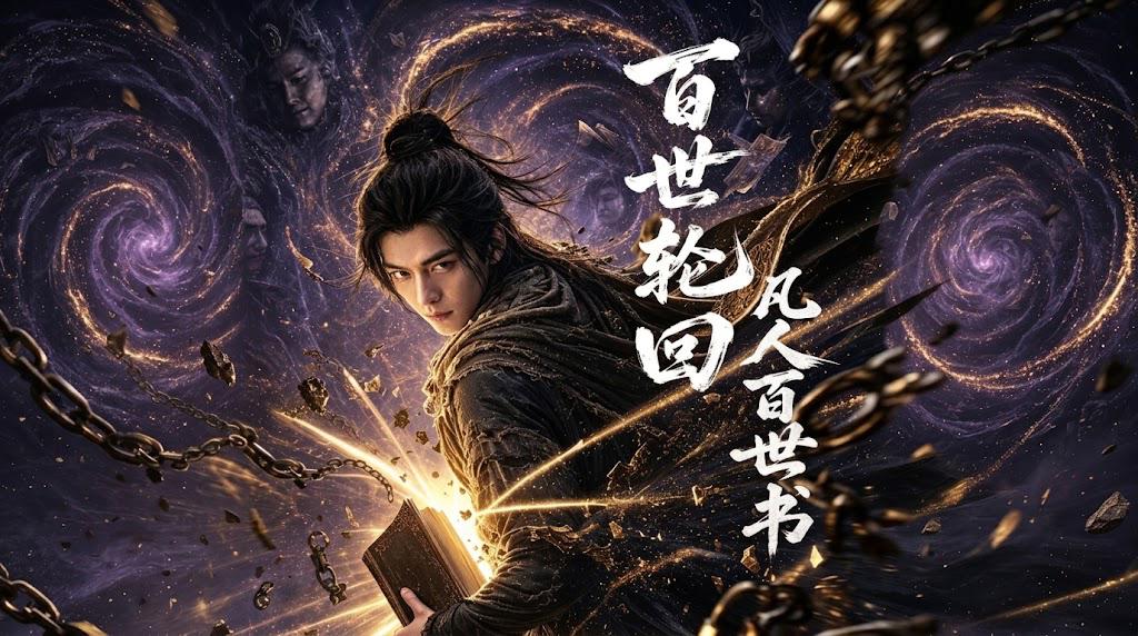 《凡人百世书》短剧海报