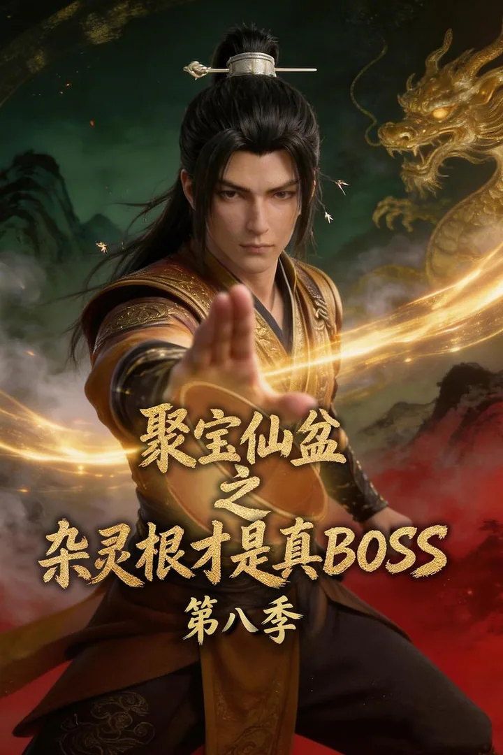 《聚宝仙盆之杂灵根才是真BOSS第八季》短剧海报