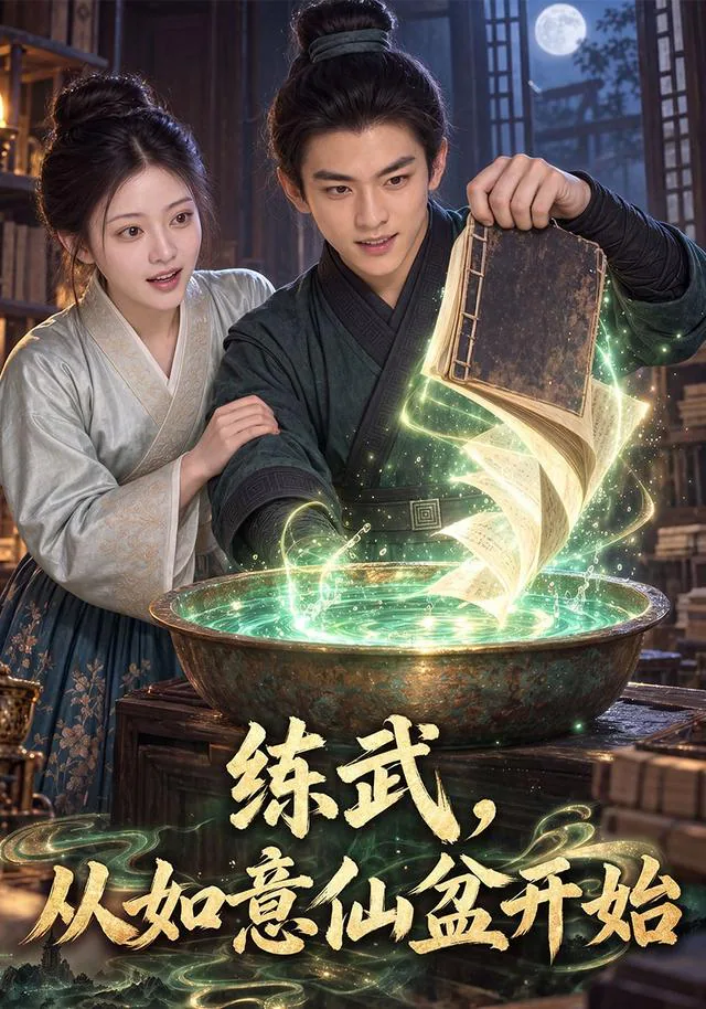 《練武，從如意仙盆開始》短劇海報