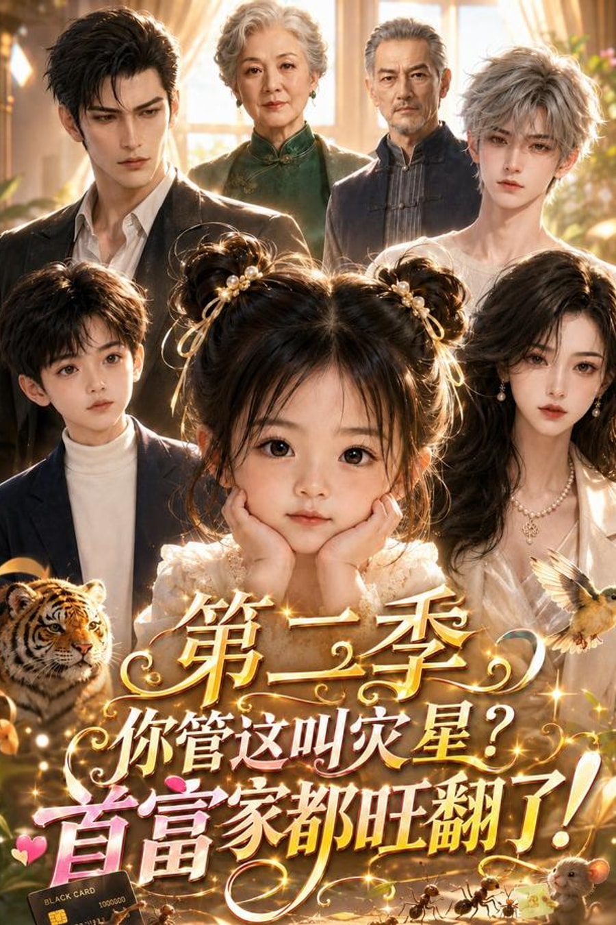 You Call Her a Jinx? She Makes the Richest Family Thrive, Season 2 short-drama poster