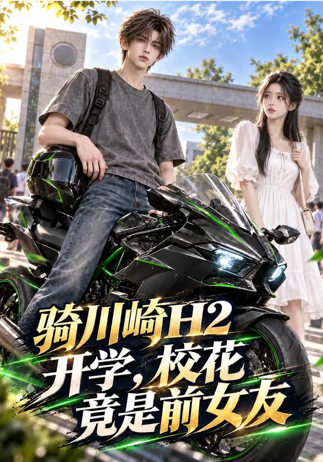 《骑川崎H2开学，校花竟是前女友》短剧海报