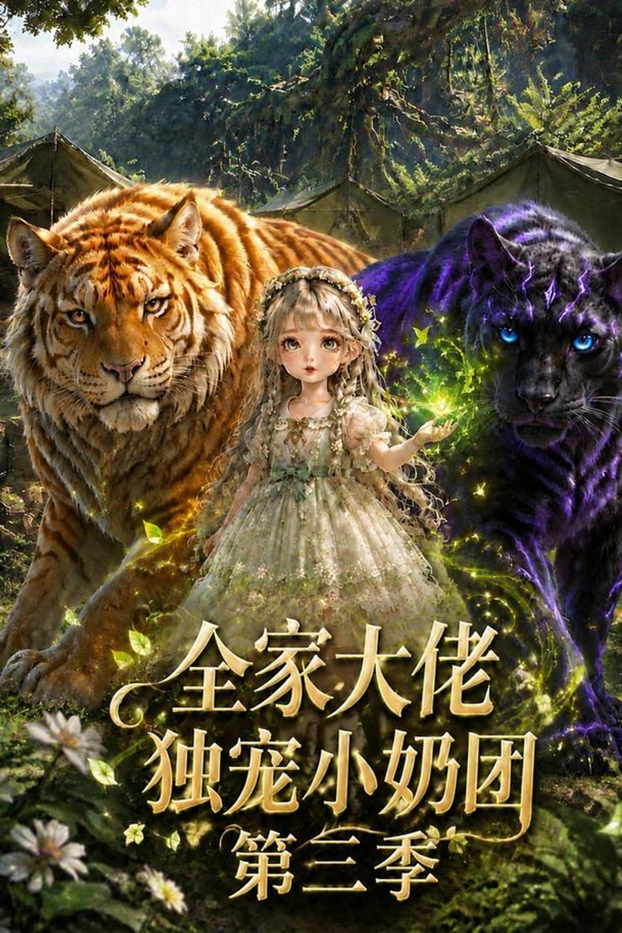 《全家大佬独宠小奶团第三季》短剧海报