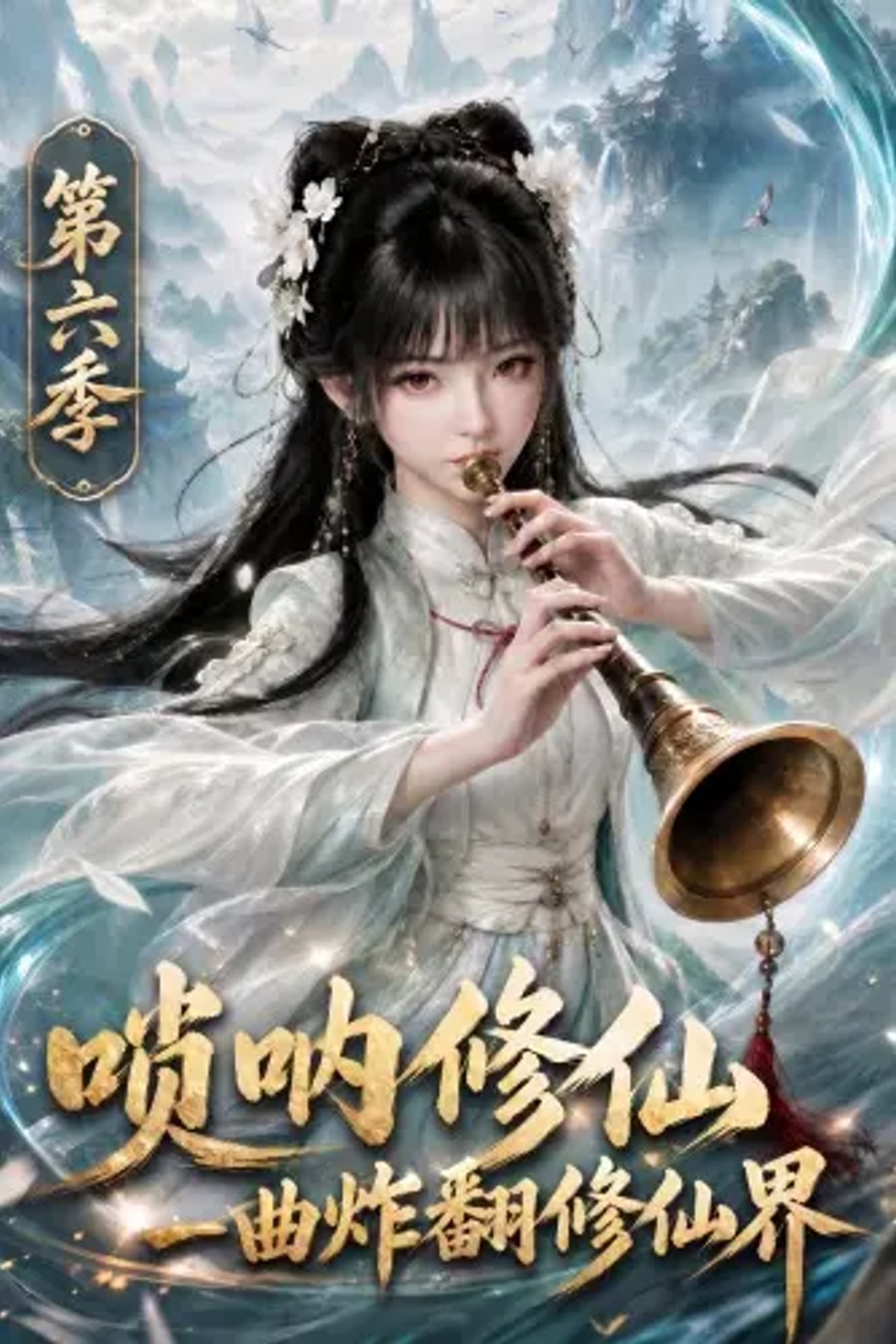 《唢呐修仙，一曲炸翻修仙界第六季》短剧海报