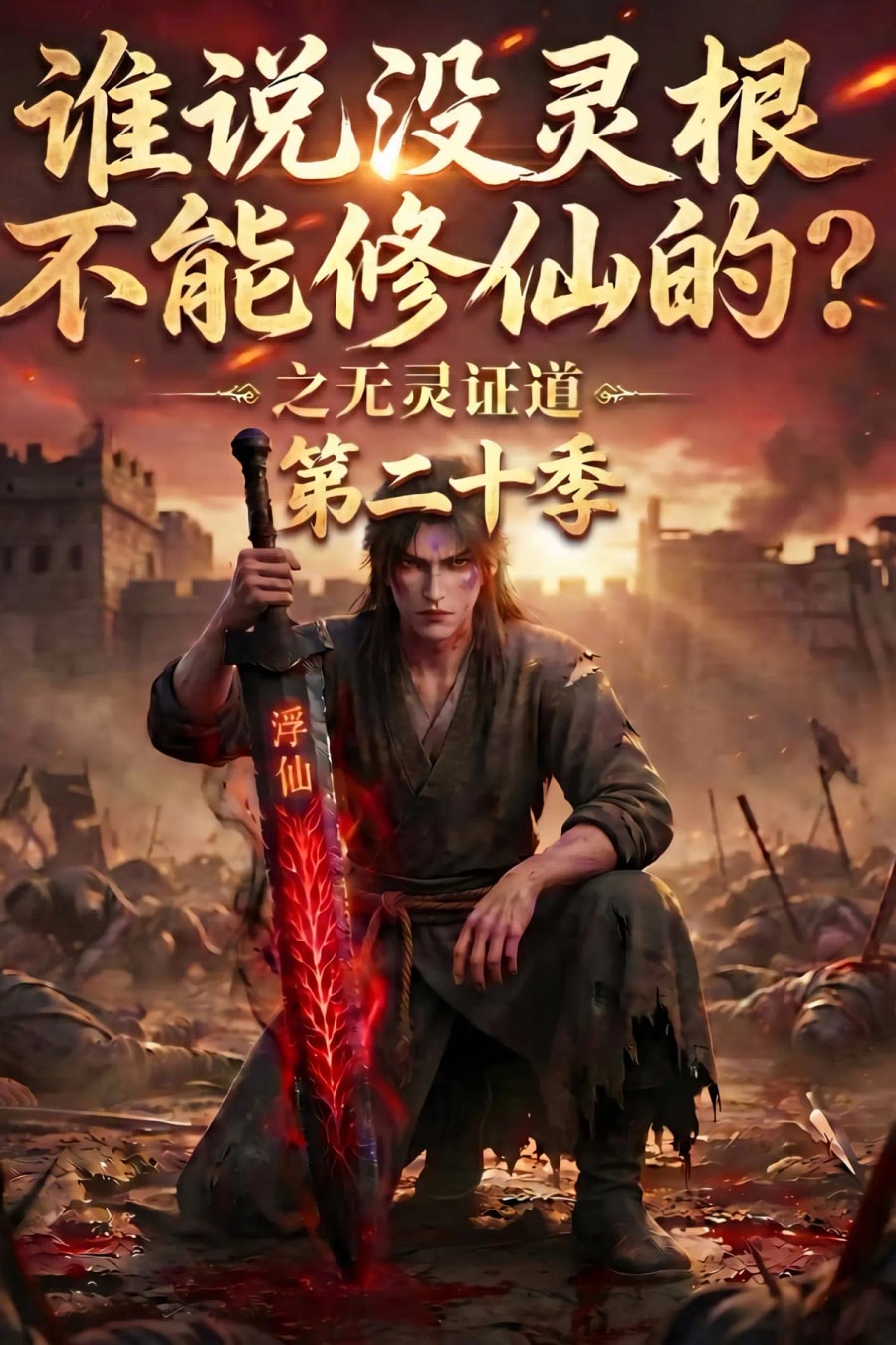 《谁说没灵根不能修仙的？之无灵证道第二十季》短剧海报