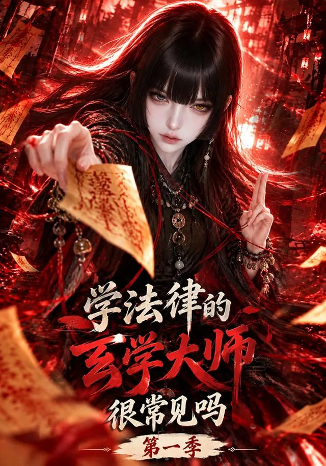 《学法律的玄学大师，很常见吗第一季》短剧海报