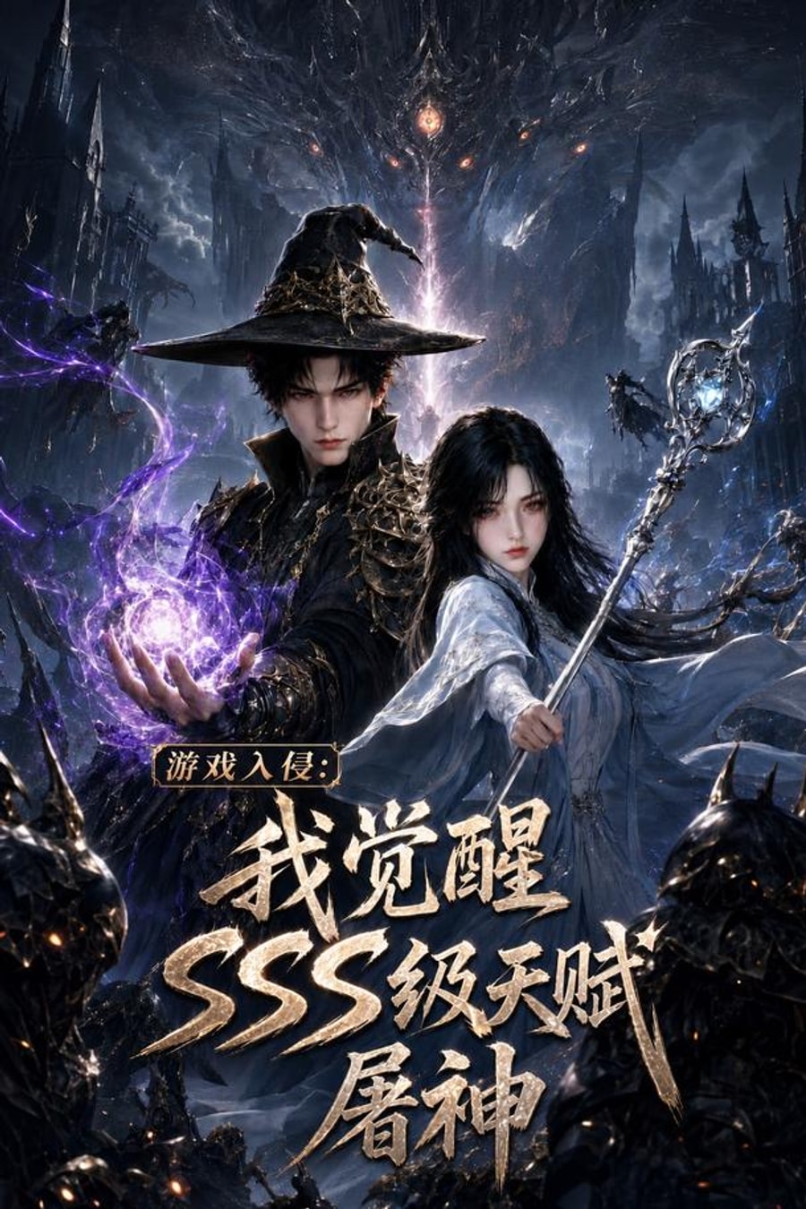 《游戏入侵:我觉醒sss级天赋屠神》短剧海报