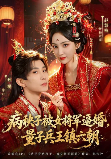 《病秧子被女将军逼婚，量子兵王镇六朝》短剧海报