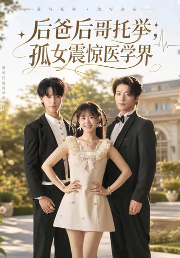《后爸后哥托举，孤女震惊医学界》短剧海报