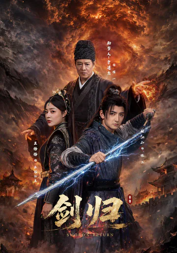 《剑归》短剧海报