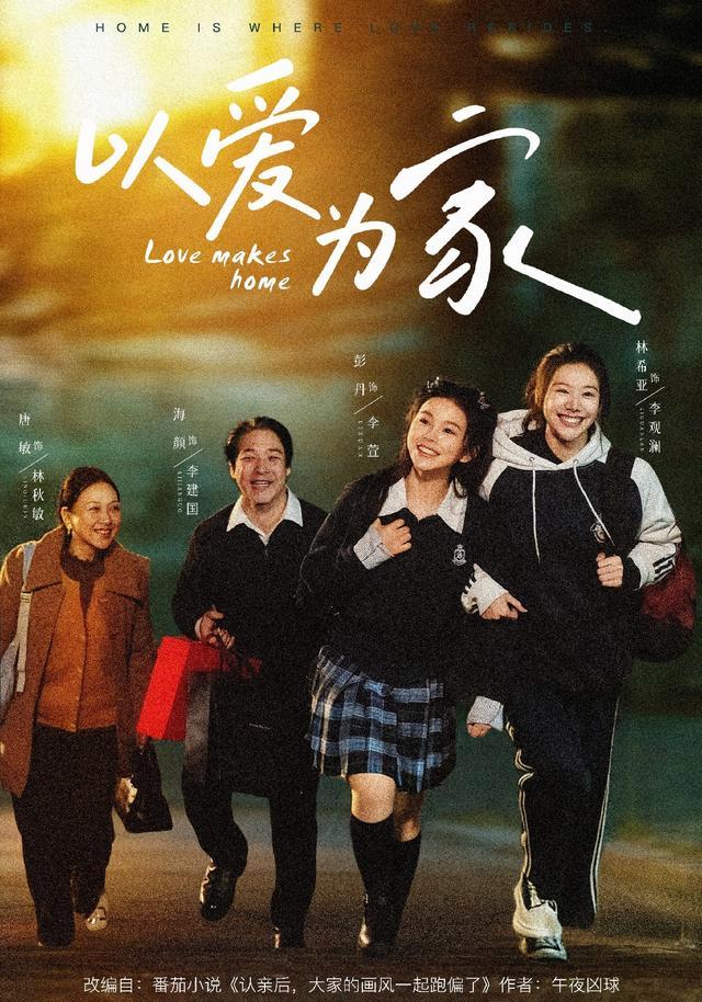 《以爱为家》短剧海报