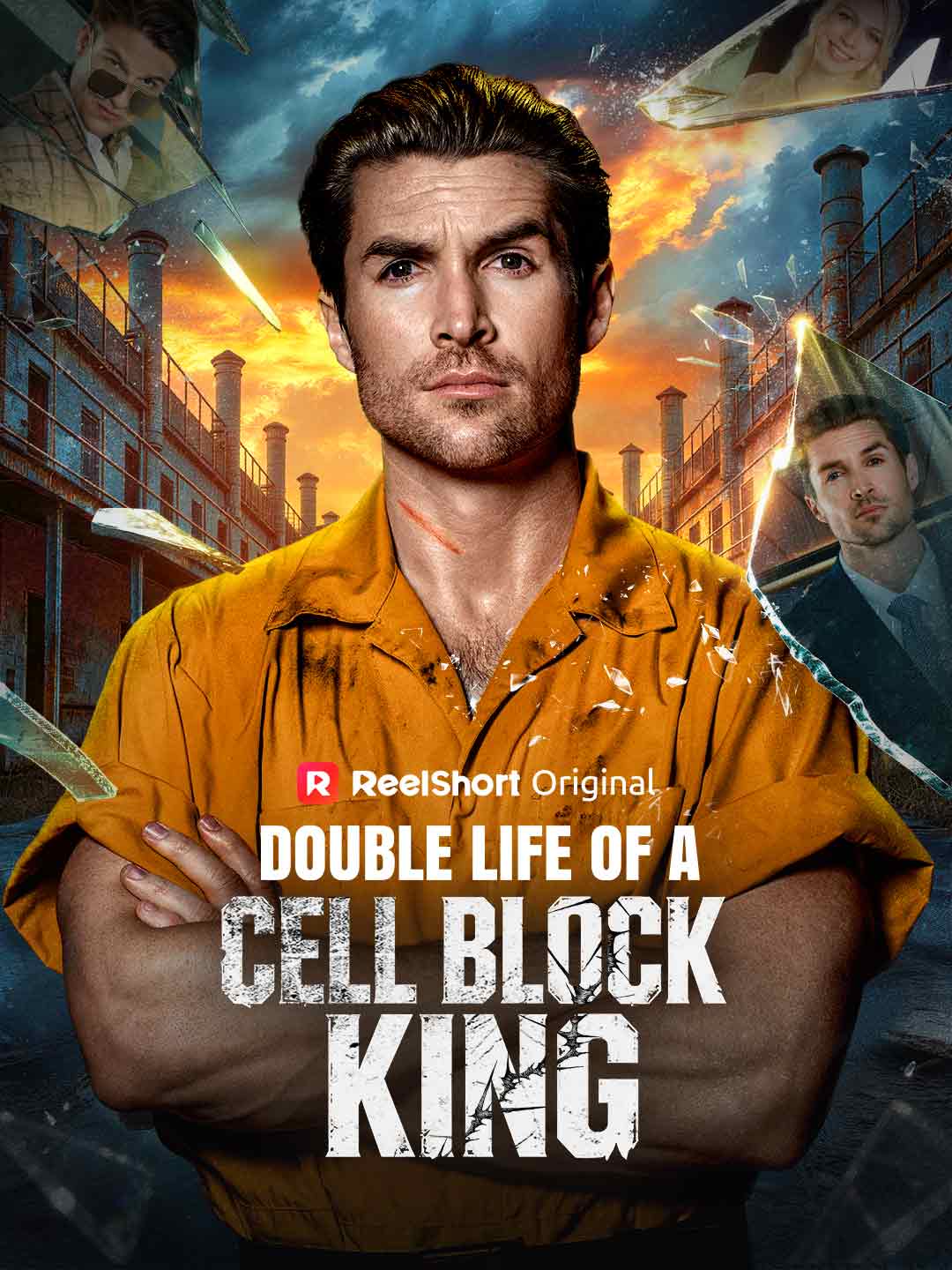 《Double Life of a Cell Block King》短剧海报