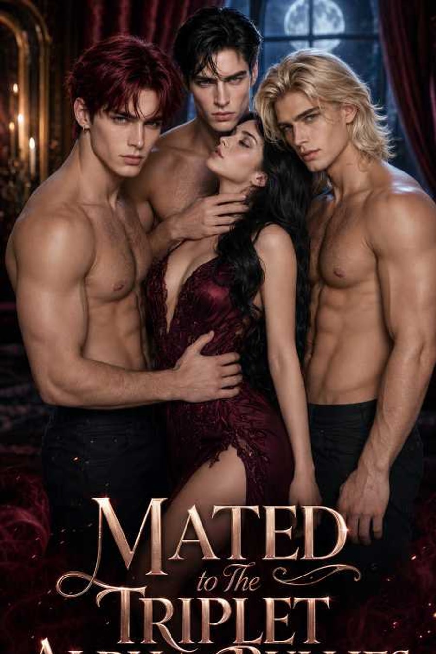 Mated to The Triplet Alpha Bullies short-drama poster