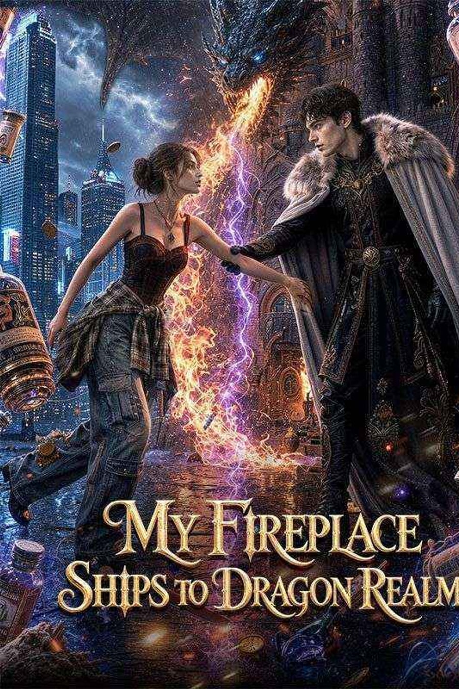 My Fireplace Ships to Dragon Realm short-drama poster