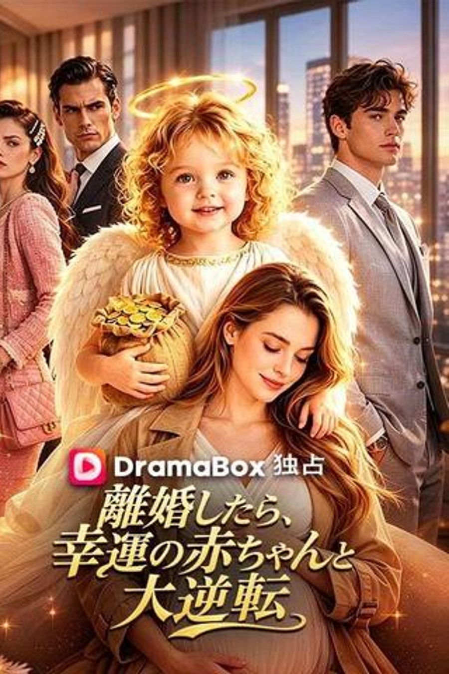 My Fortune Angel Made Me a Queen short-drama poster