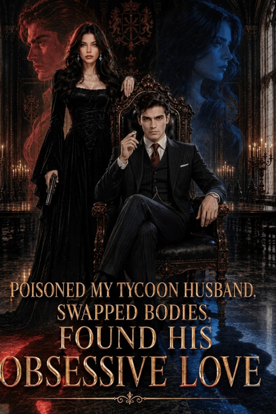 Poisoned My Tycoon Husband, Swapped Bodies, Found His Obsessive Love Free Online short-drama poster