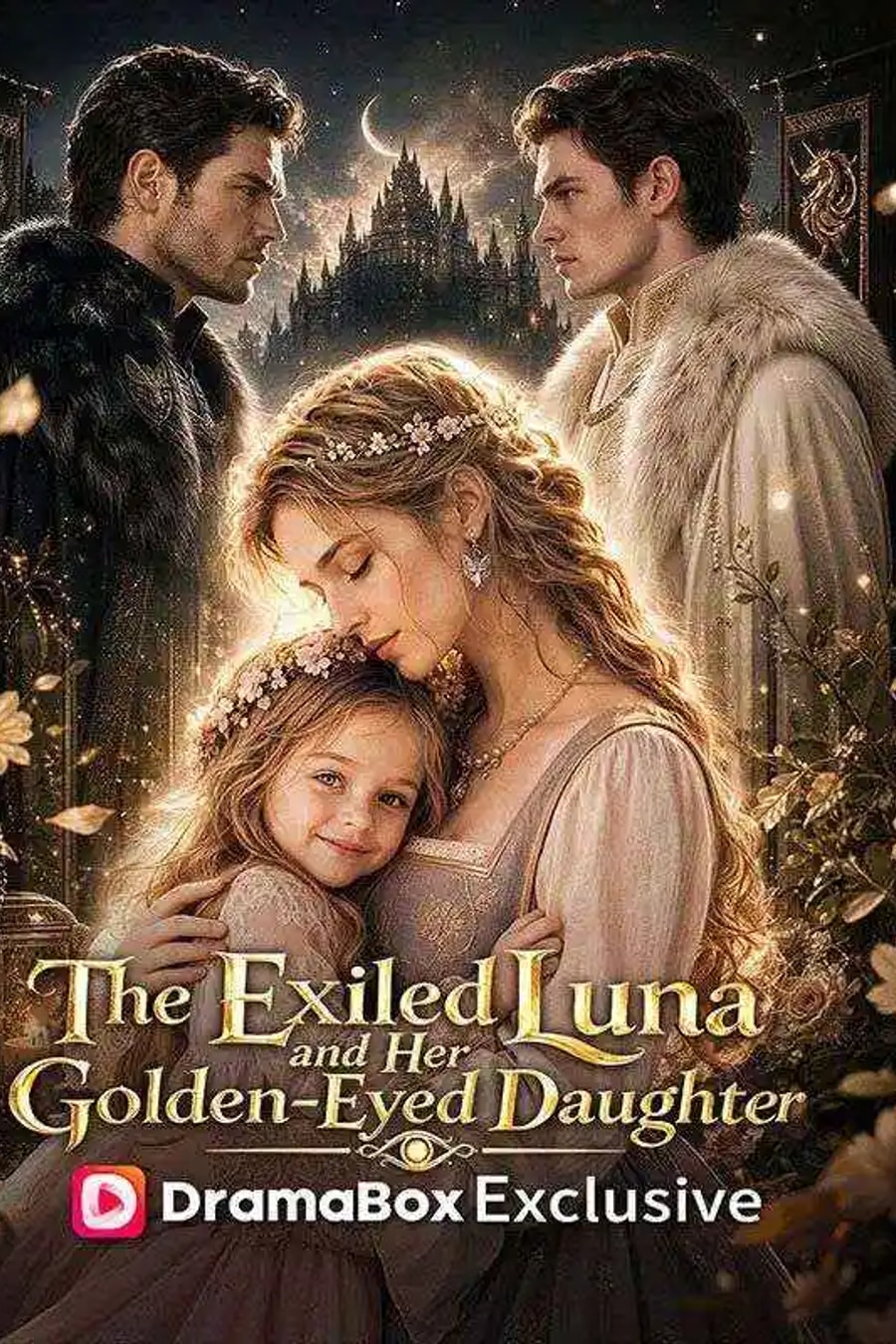 The Exiled Luna and Her Golden-Eyed Daughter short-drama poster