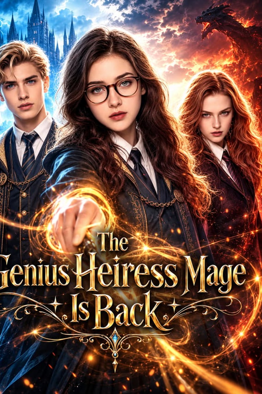 The Genius Heiress Mage Is Back short-drama poster
