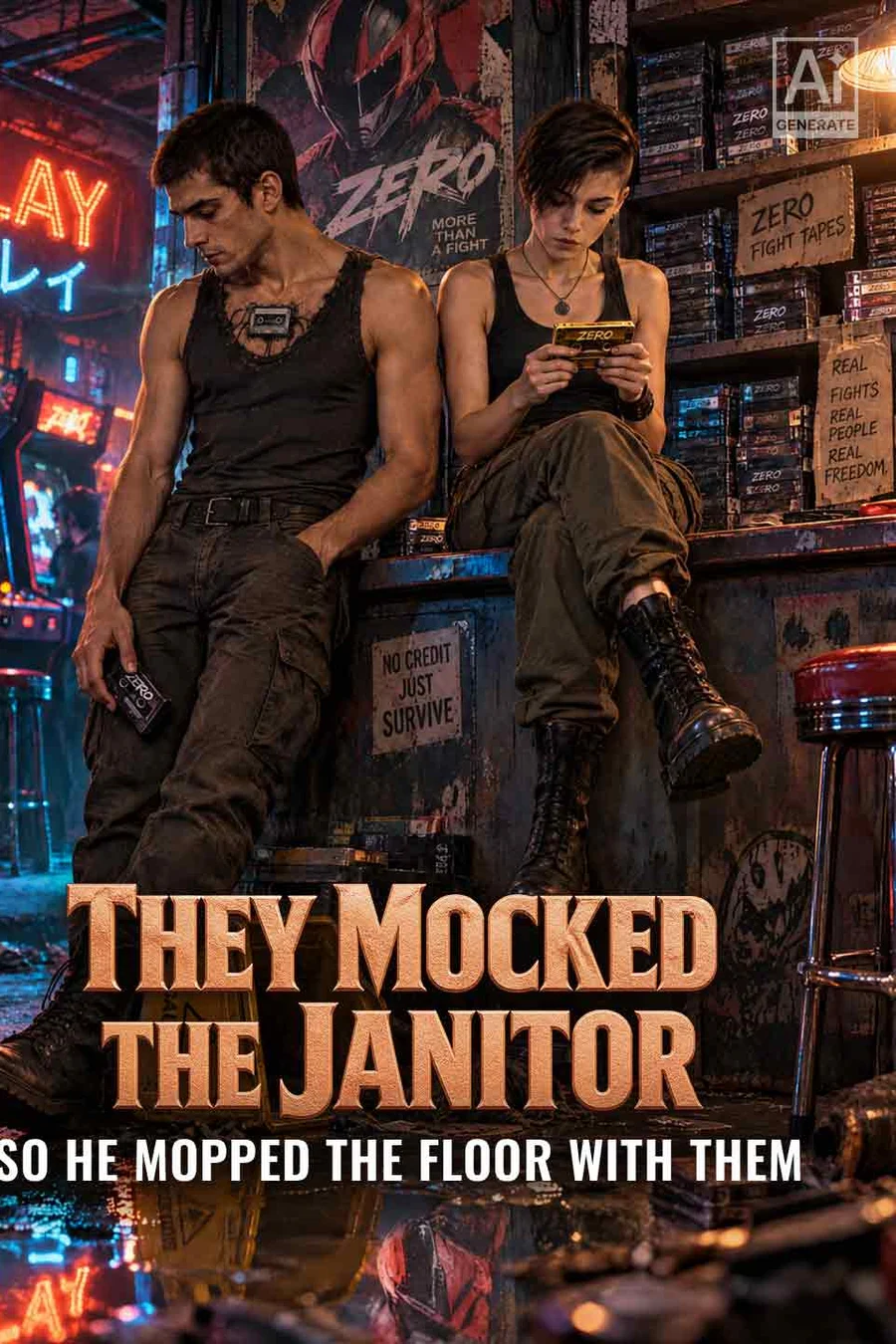 They Mocked the Janitor, So He Mopped the Floor with Them short-drama poster
