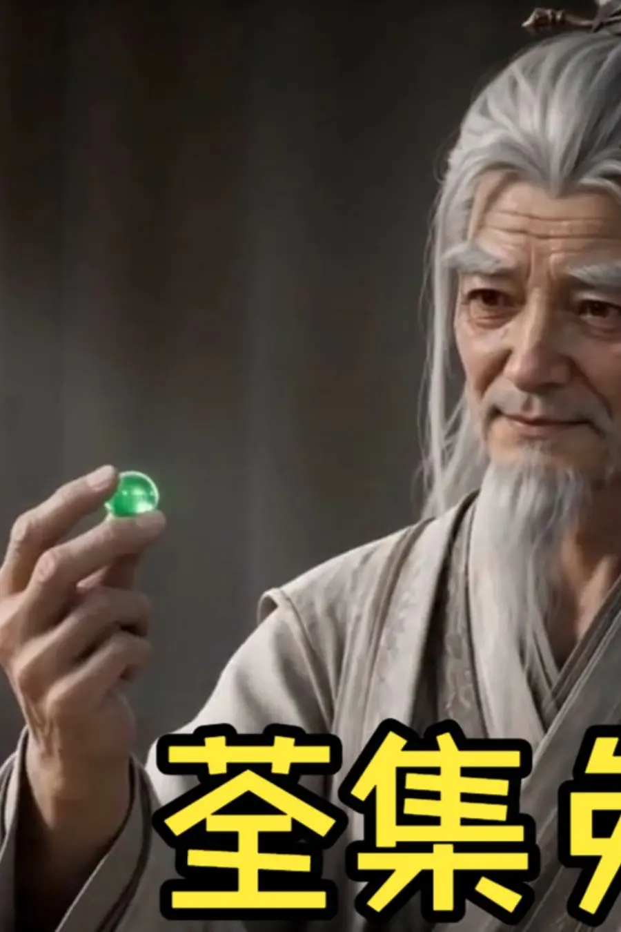 《赠物得长生，老头修仙记！》短剧海报